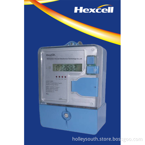Single Phase Multi-Tariff Static Energy Meter